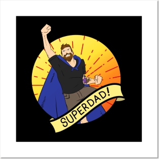 SUPERDAD! Posters and Art